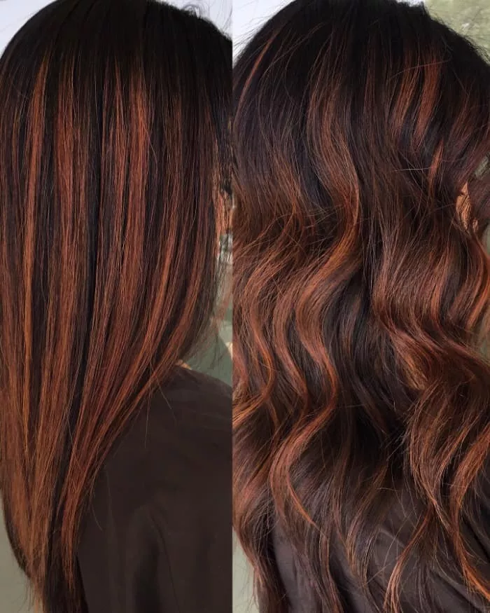 Dark Auburn Hair