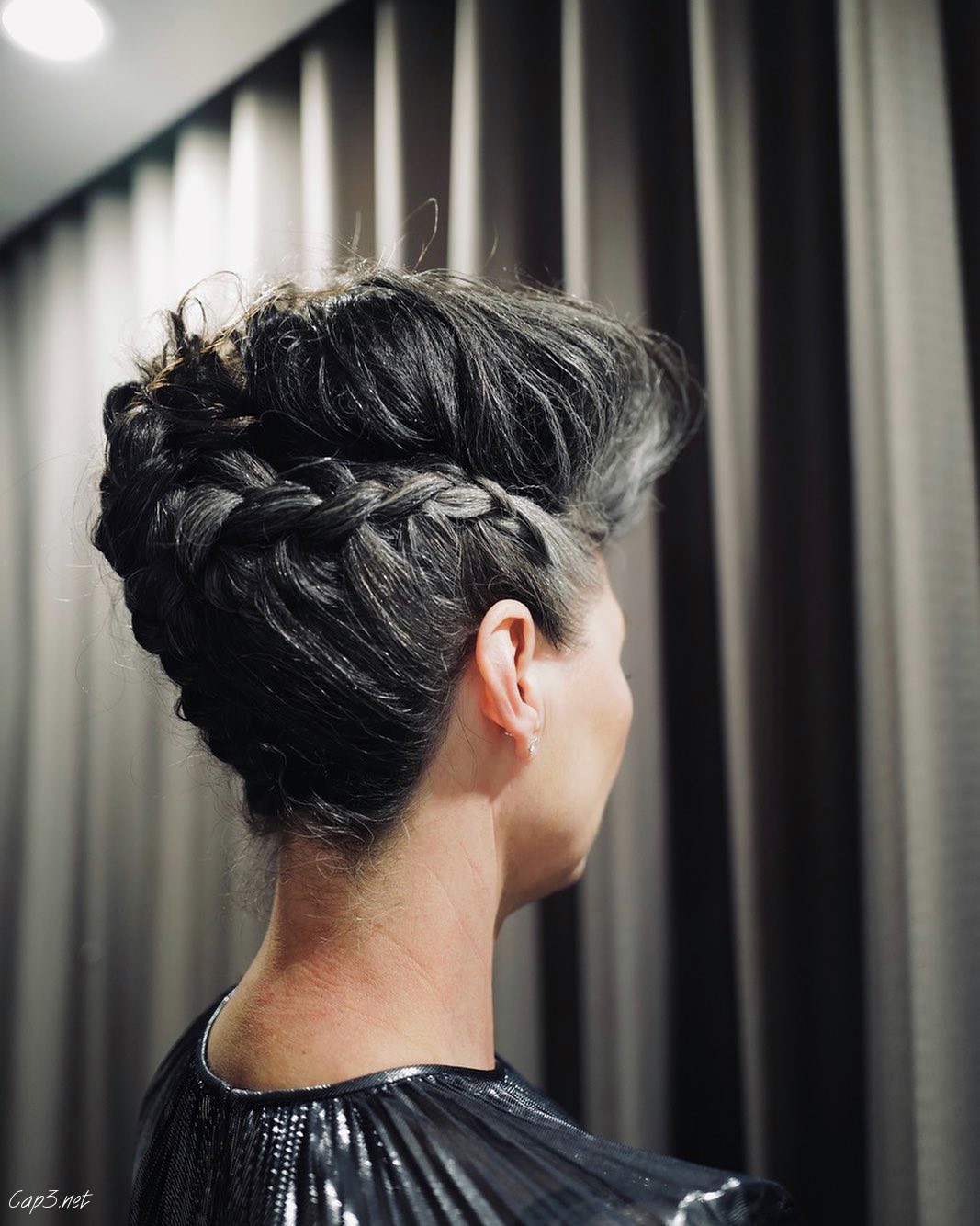 Faded Black Faux Hawk