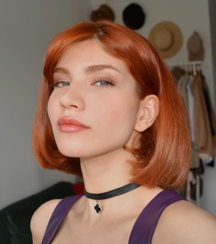 Ginger Strawberry Bob