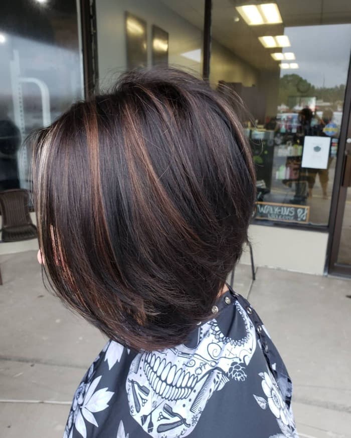 Hot Color Stack Bob