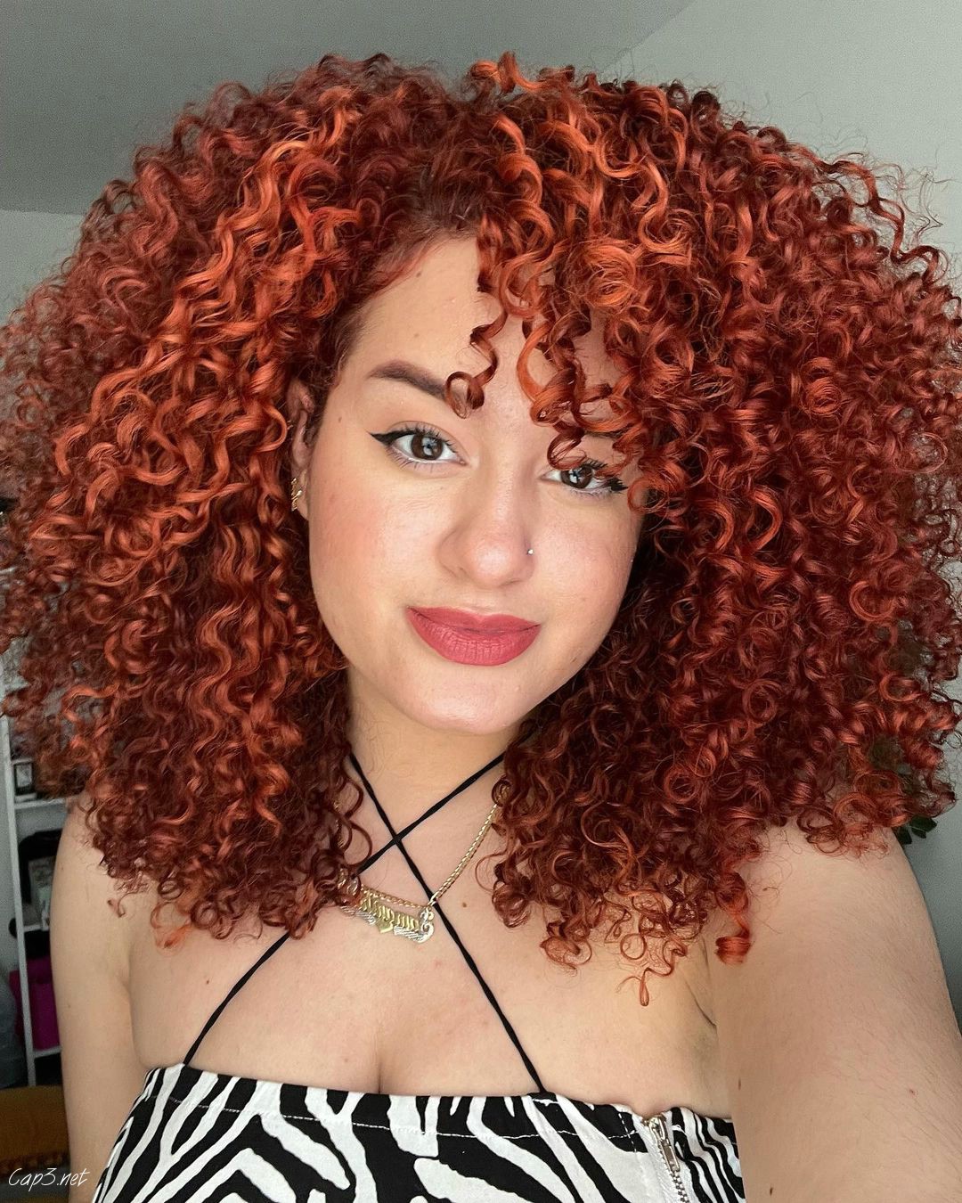 Hot Red Rezo Hair