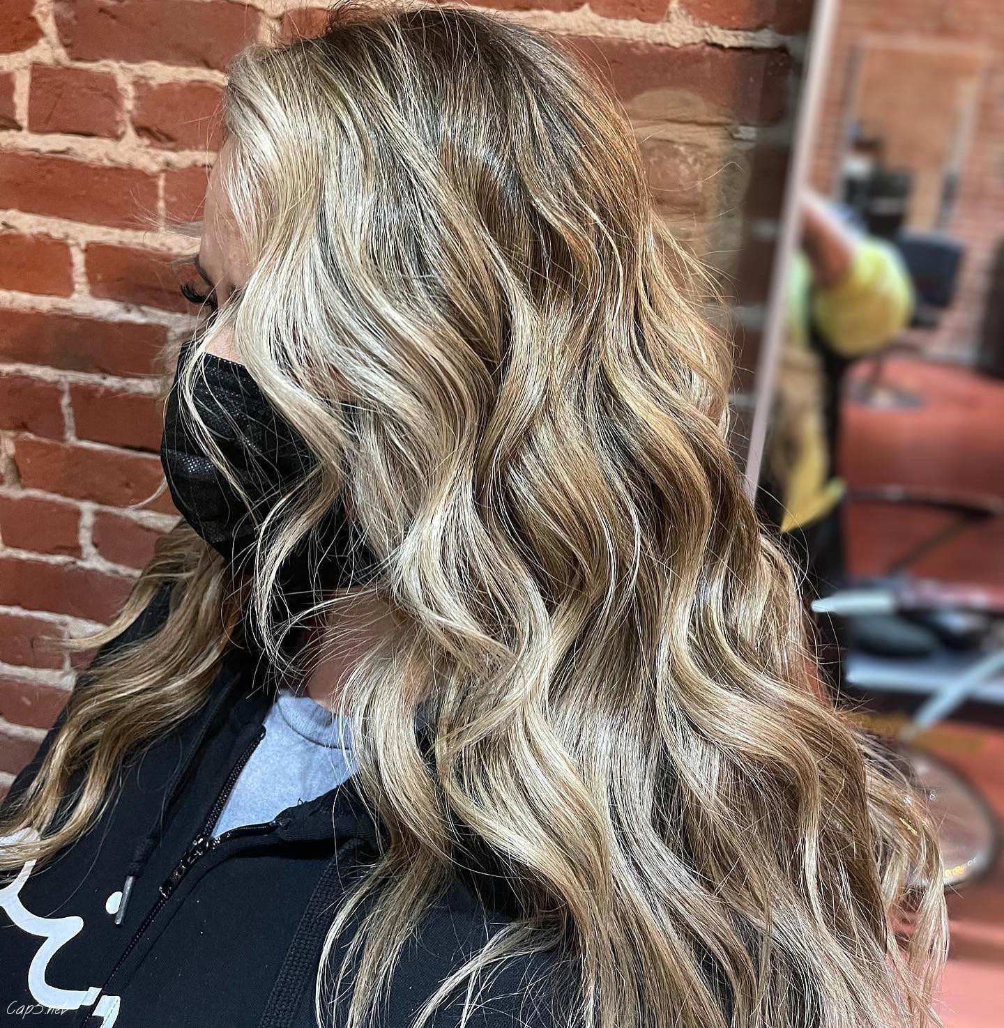 Light Blonde Silky Balayage