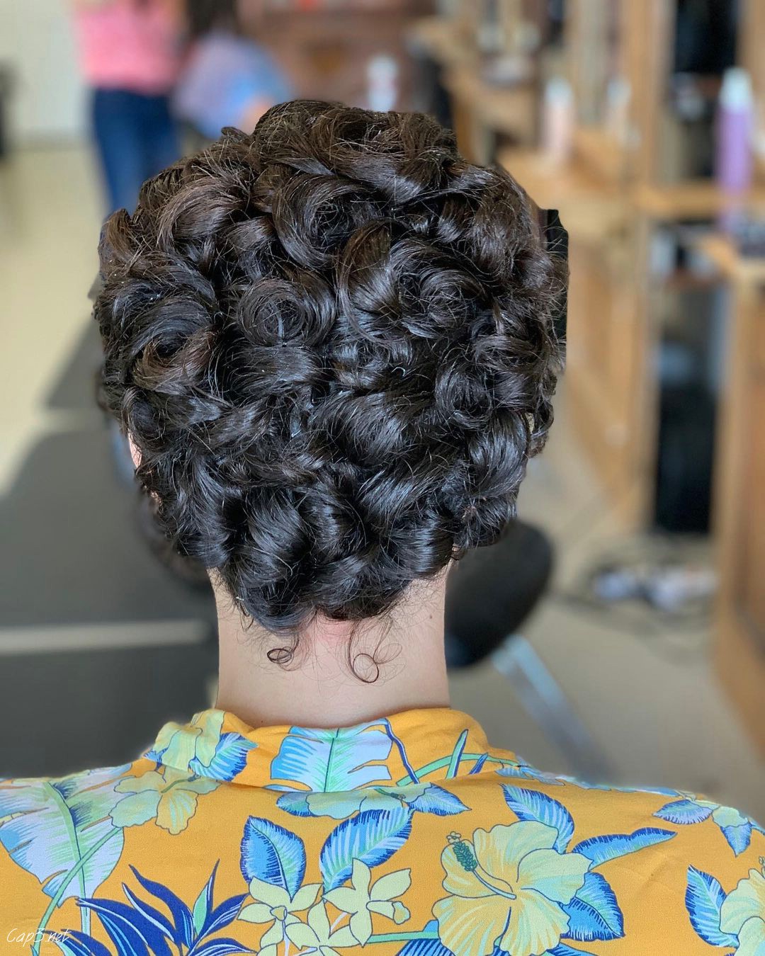 Pinned Curls