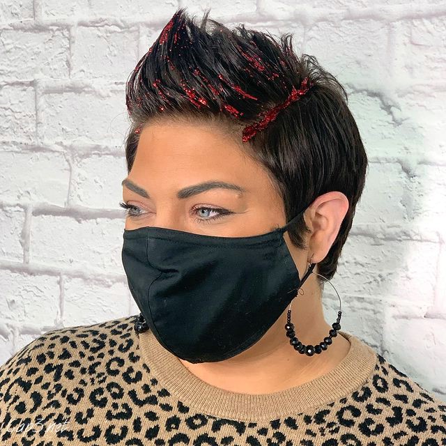 Pops of Color On A Faux Cut