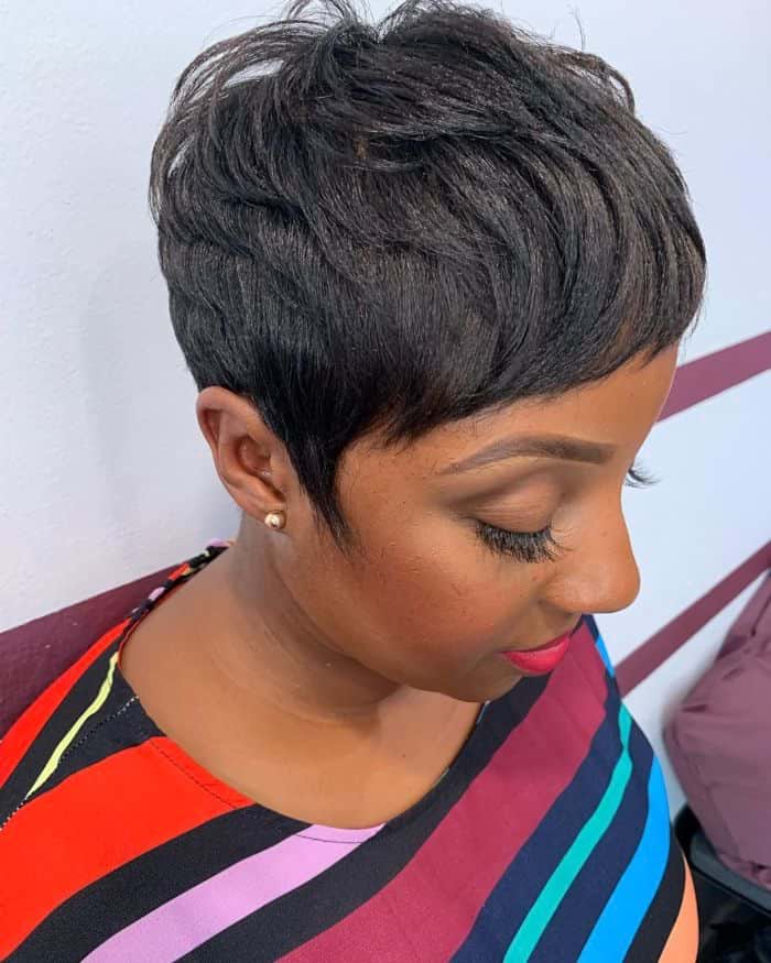 Shaggy Yet Smooth Pixie