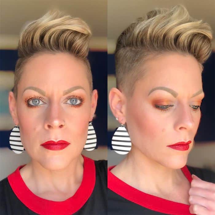 Smooth Undercut Pixie Style Cut