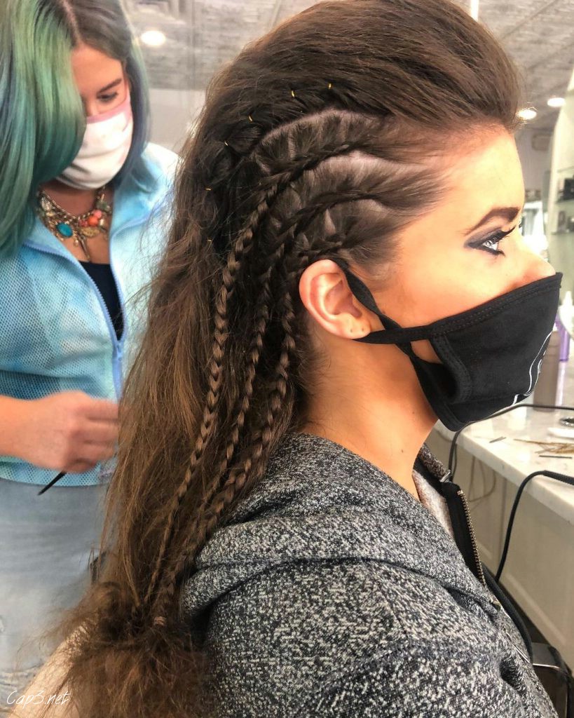 Stunning Swept Back Faux Hawk