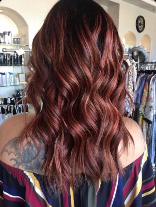 Warm Auburn Hair