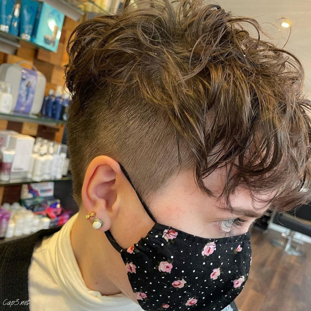 Wild Brown Faux Hawk