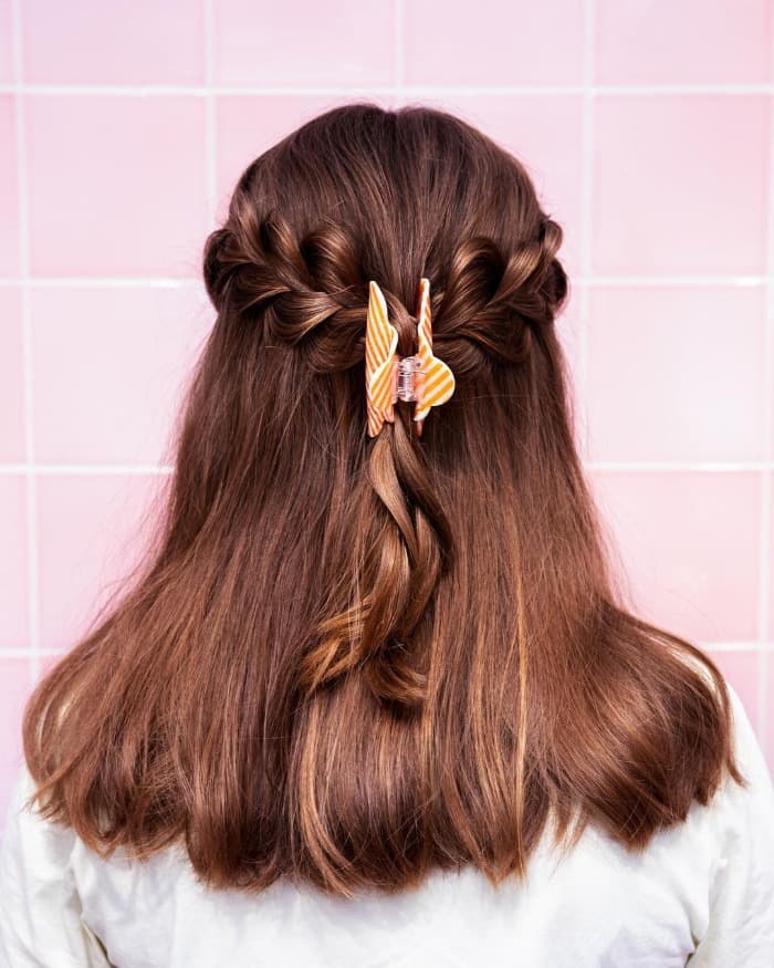 easy double braids