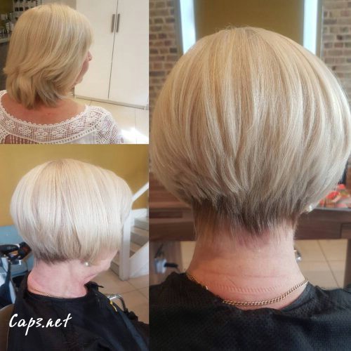 elegant graduated bob