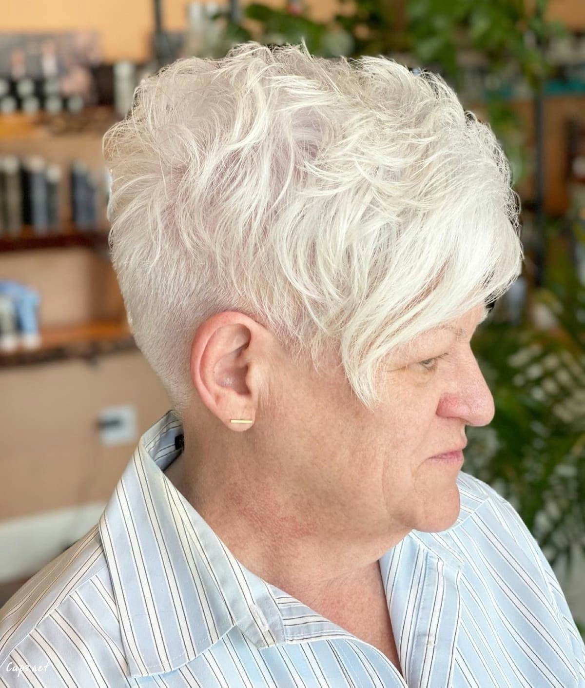 layered pixie cut for fine thin hair