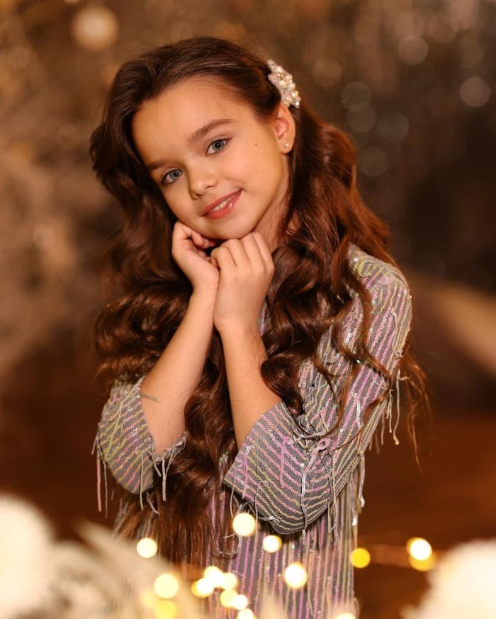 long and flowing hairstyle