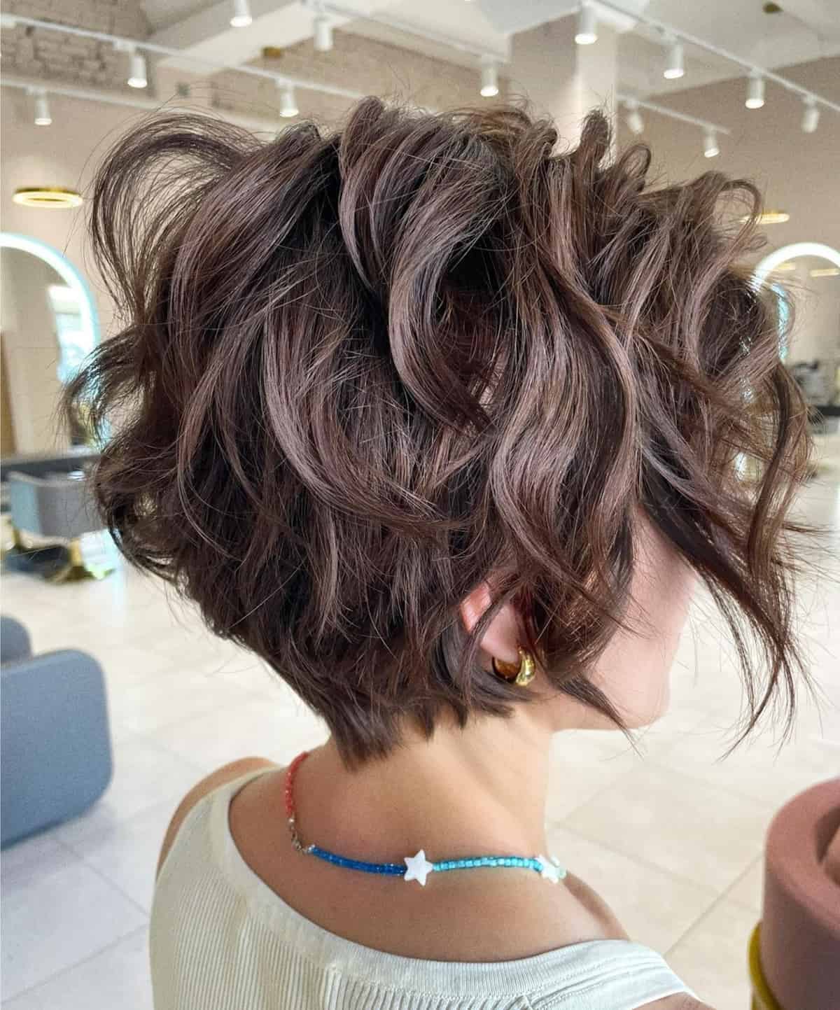shaggy pixie cut