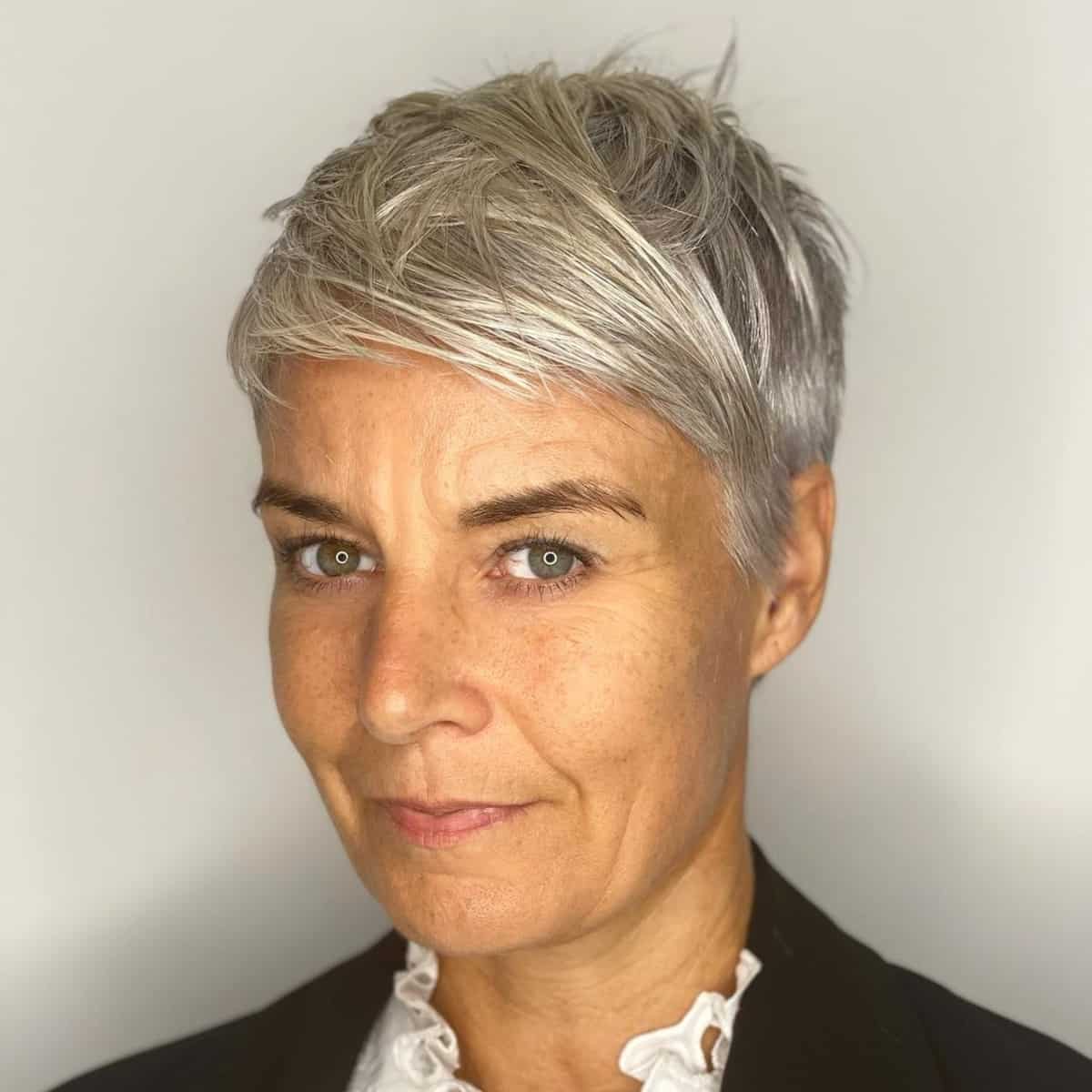 soft pixie cut for women over 50