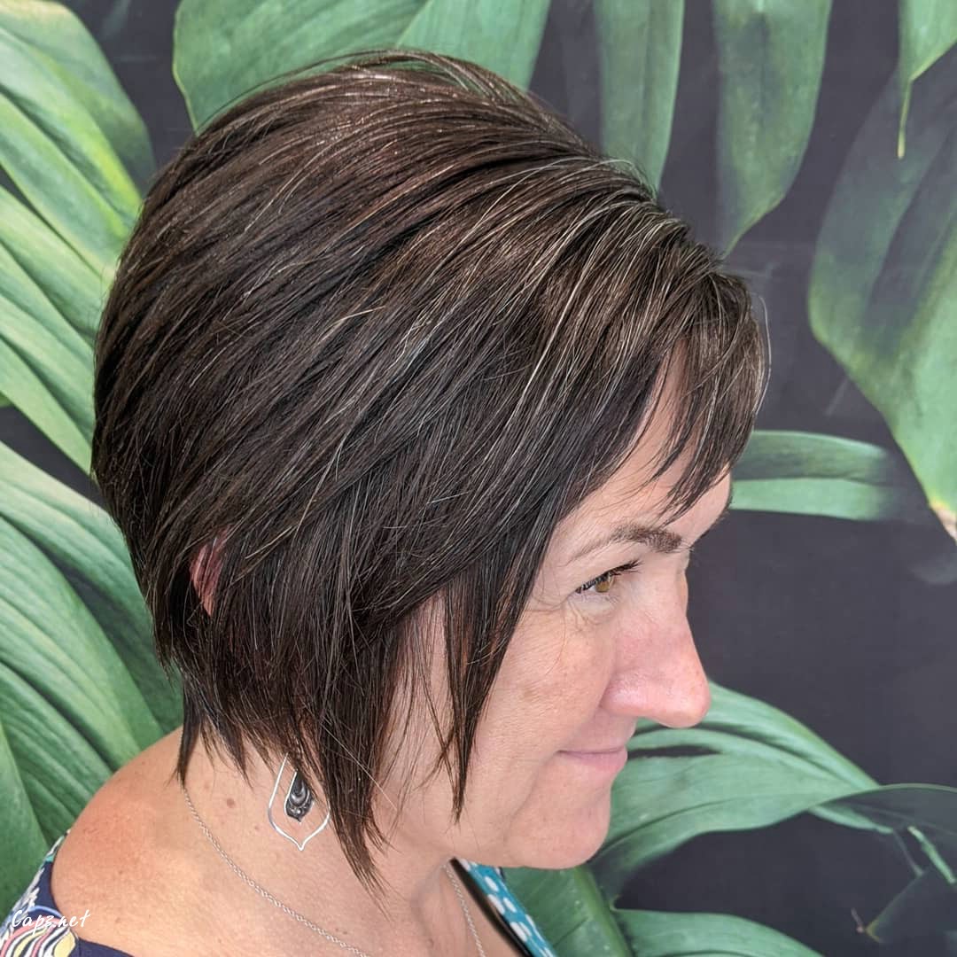 the timeless pixie bob for older women