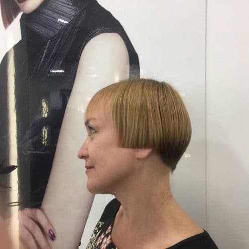 triangular bob