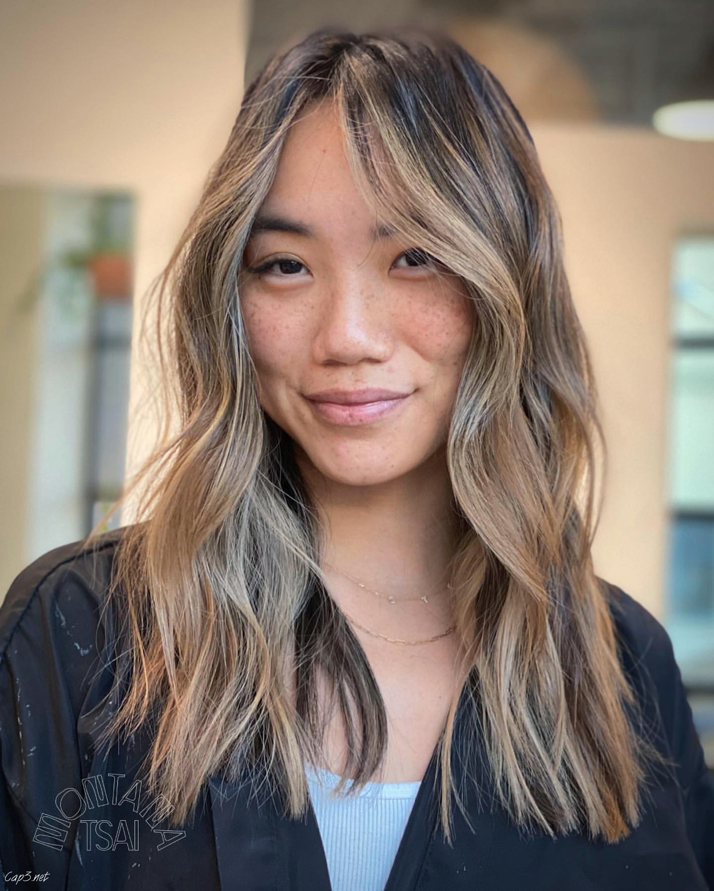Blonde Balayage Layered Look