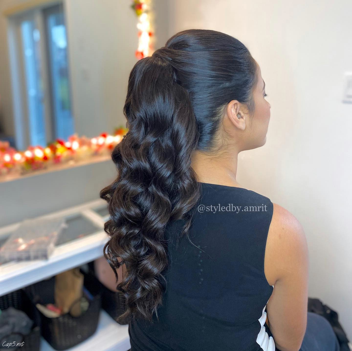 Cool Ponytail Formal Look