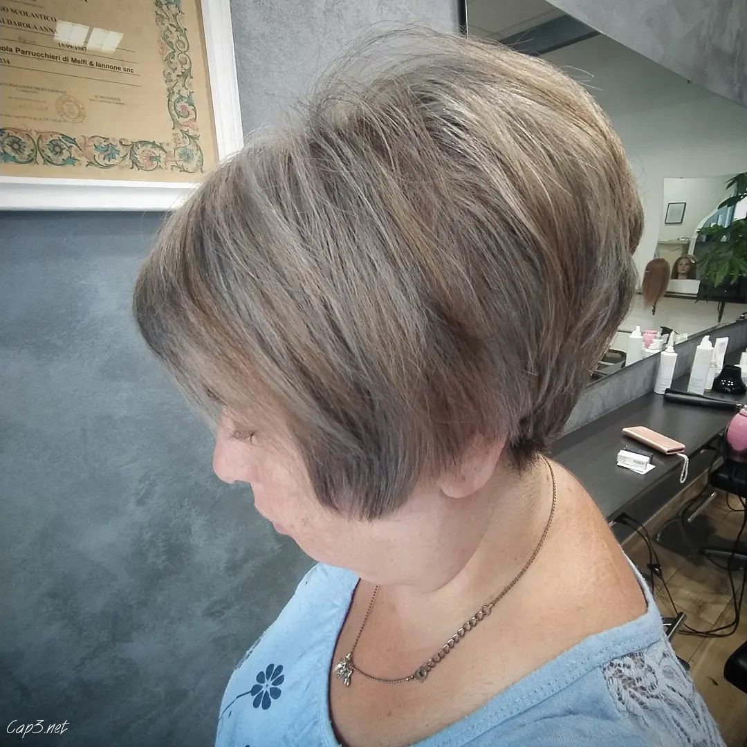 Layered Pixie Hairdo