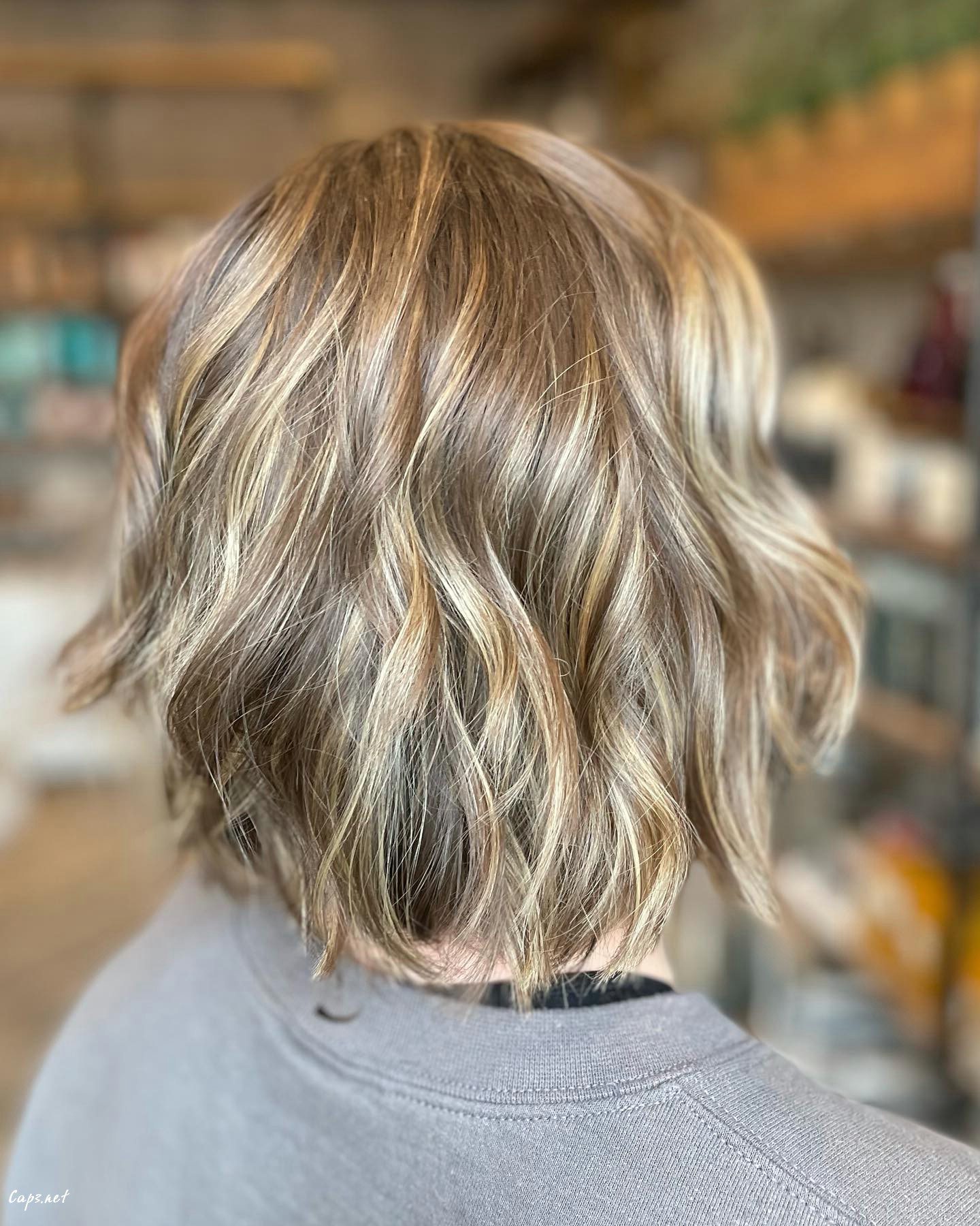 Light Blonde Wispy Hair