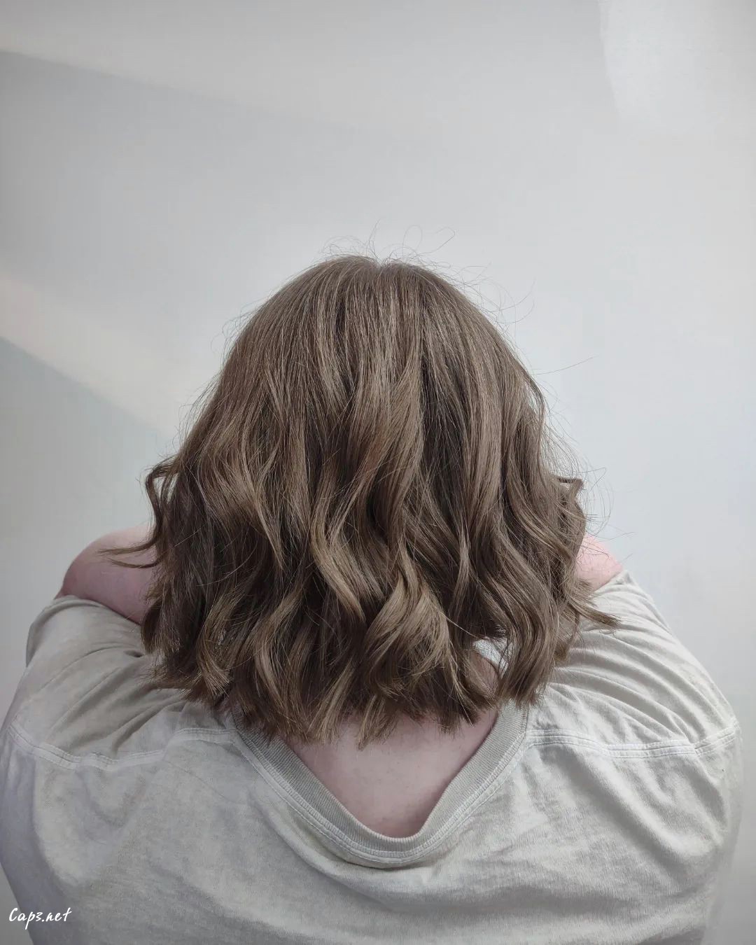 Light Brown Layered Hair