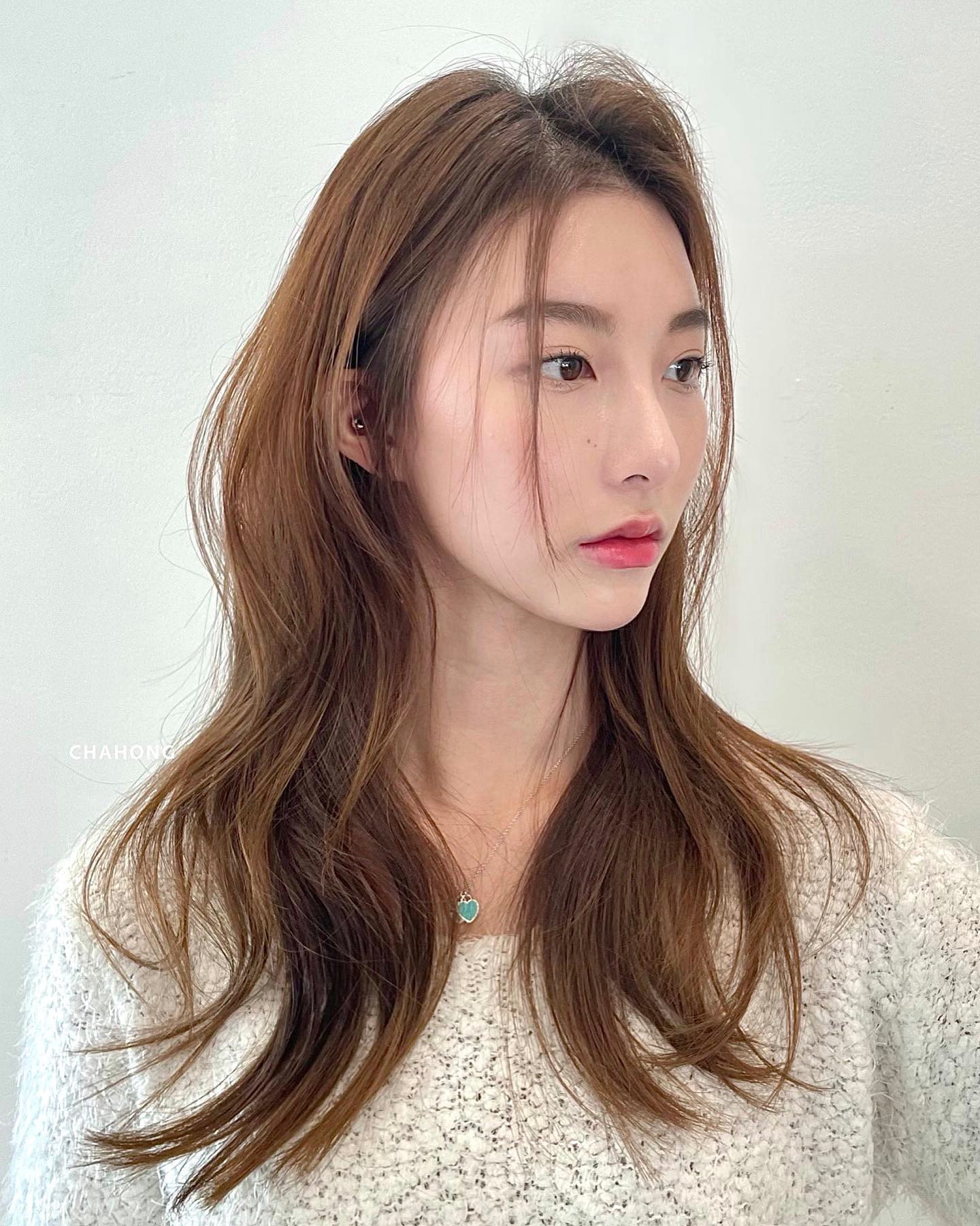 Long Light Brown Haircut With Layers