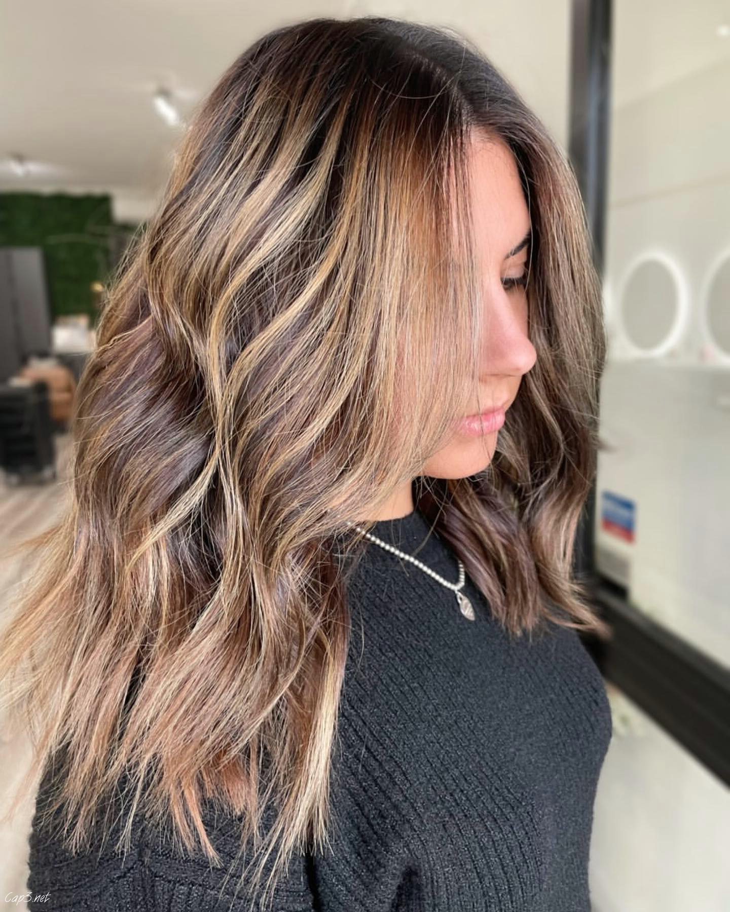 Ombre Layered Hairstyle
