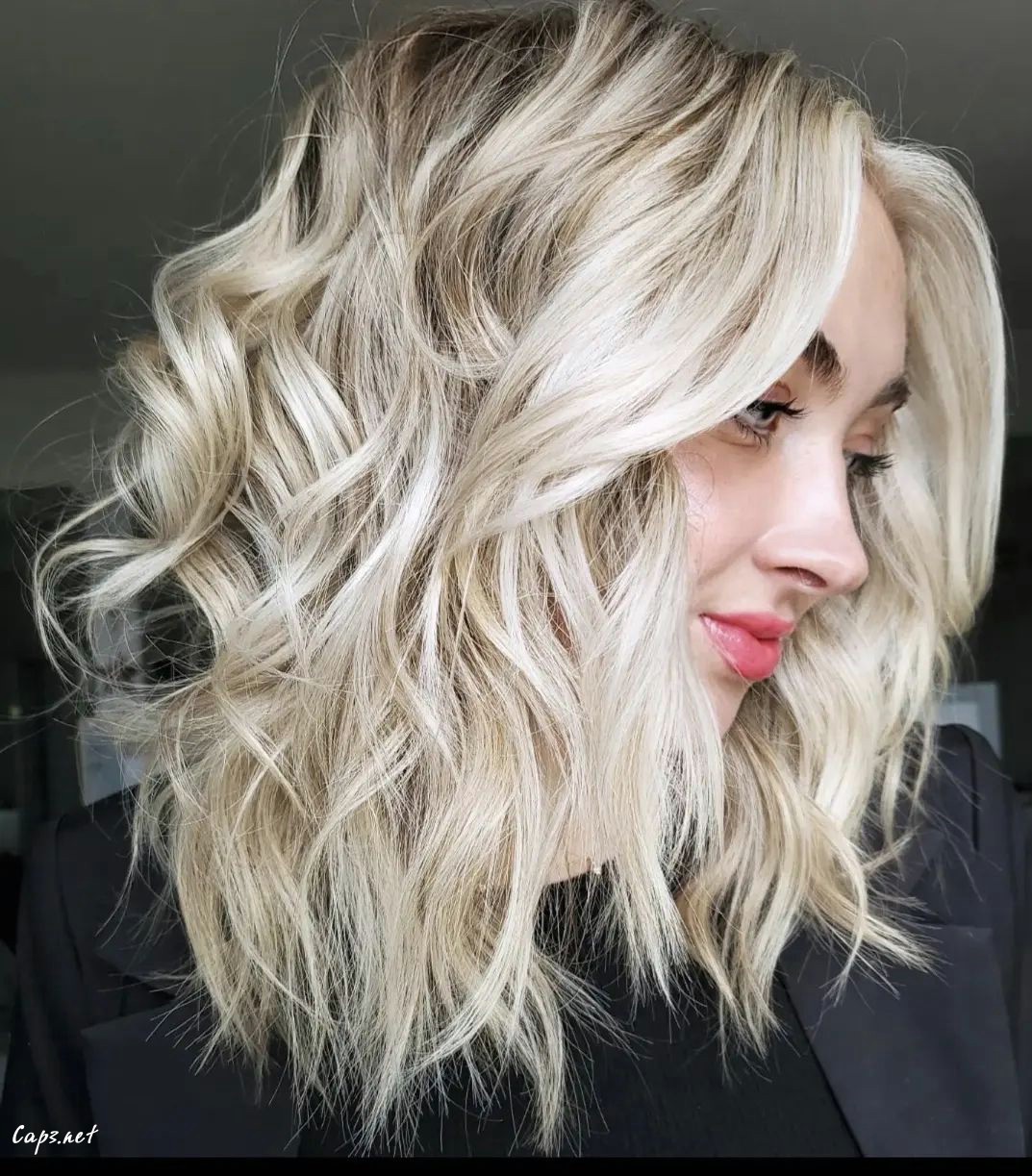 Platinum Blonde Bob
