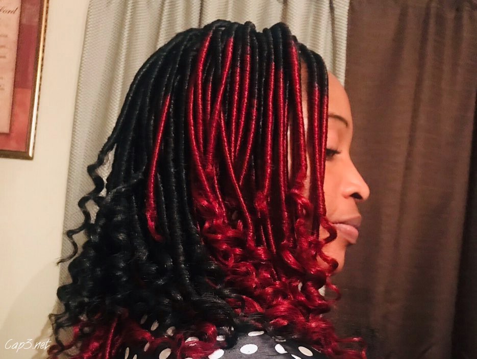 Red Crochet Look