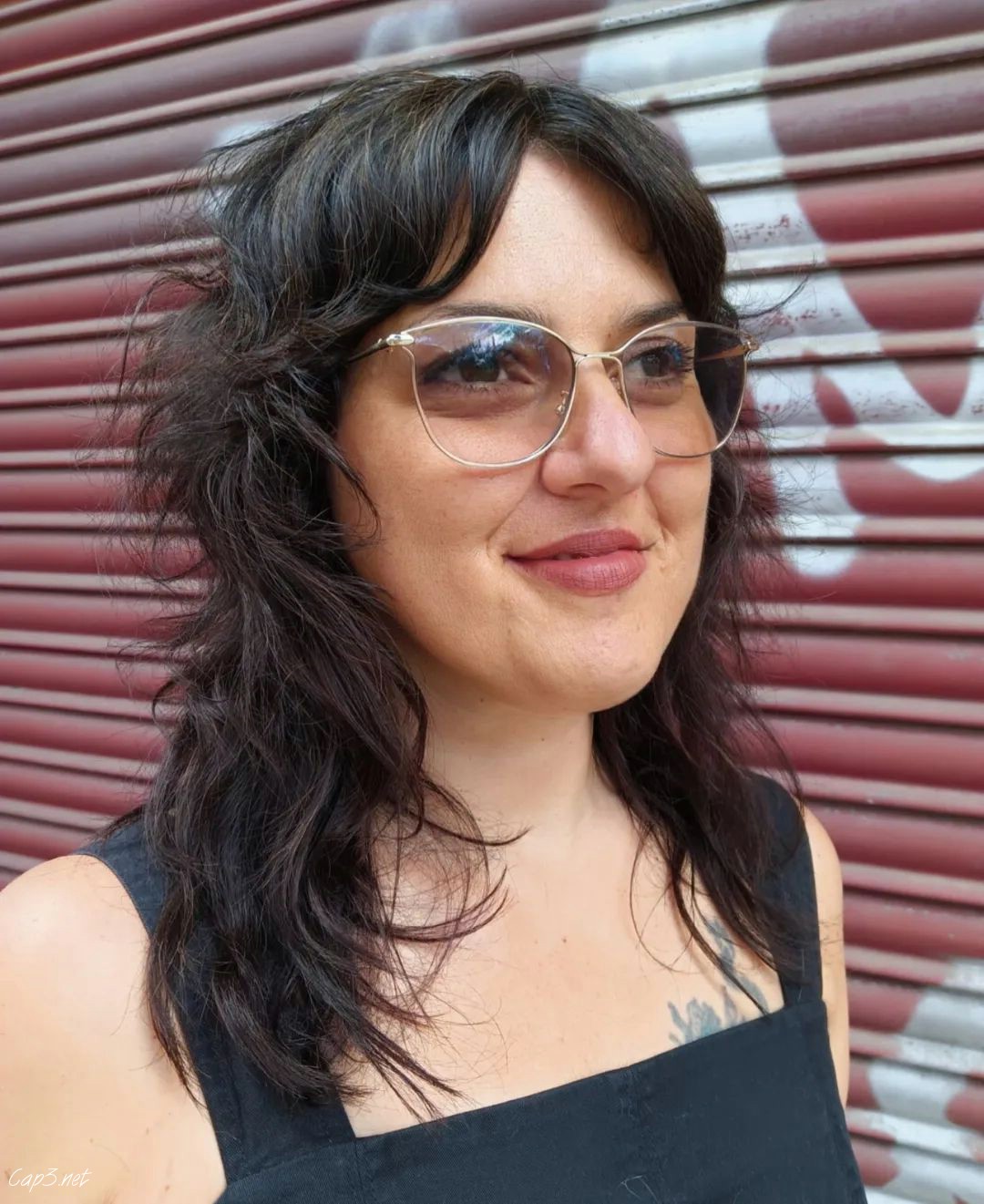 Retro Messy Look Layered Idea