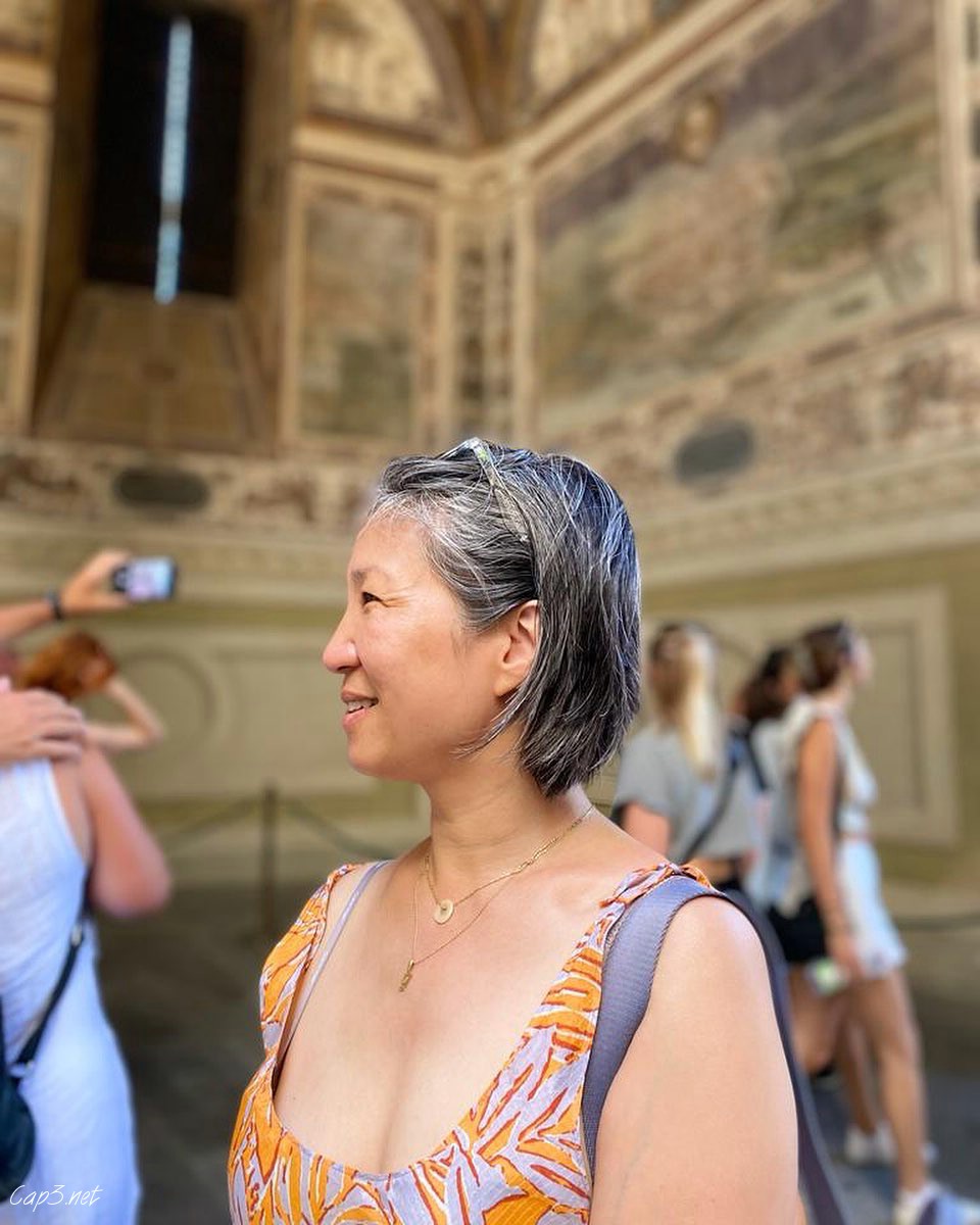 Short Haircut Grey Hair