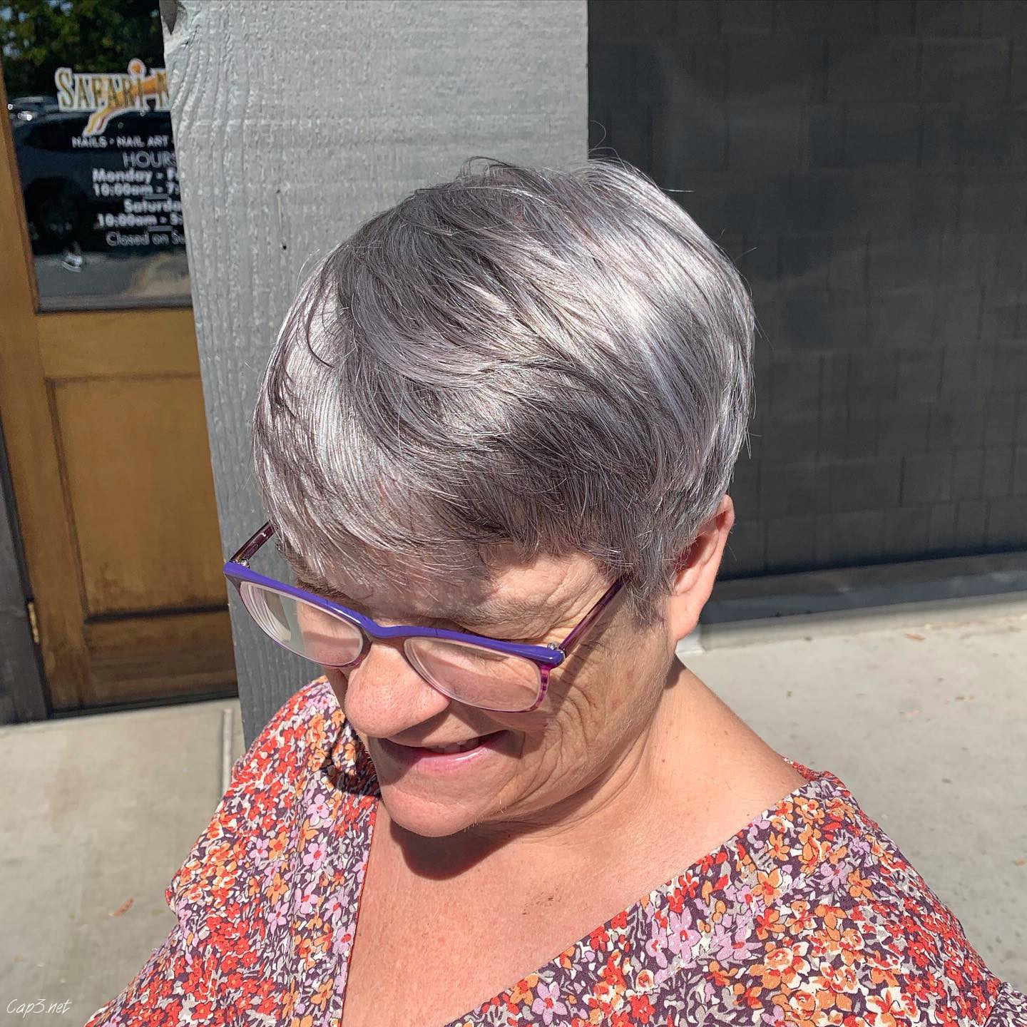 Short Silver Pixie