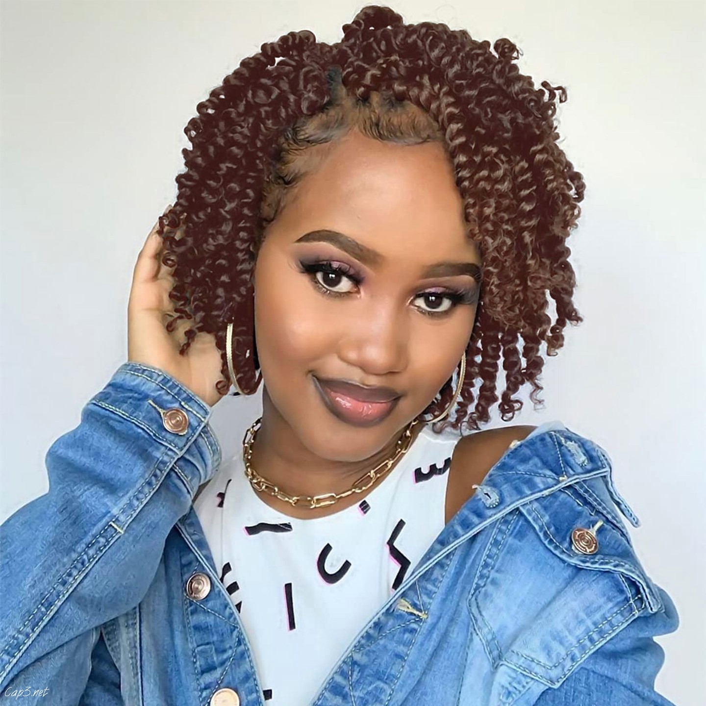 Short Simple Crochet Hairstyle