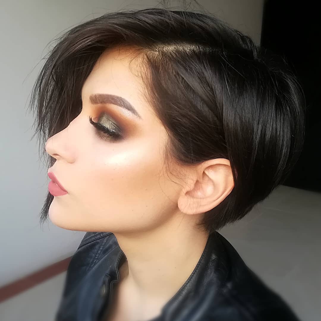 Simple Pixie Cut on Black Hair