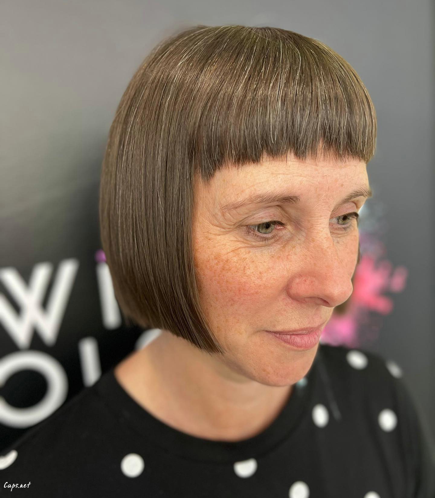 Straight Fringe Hair