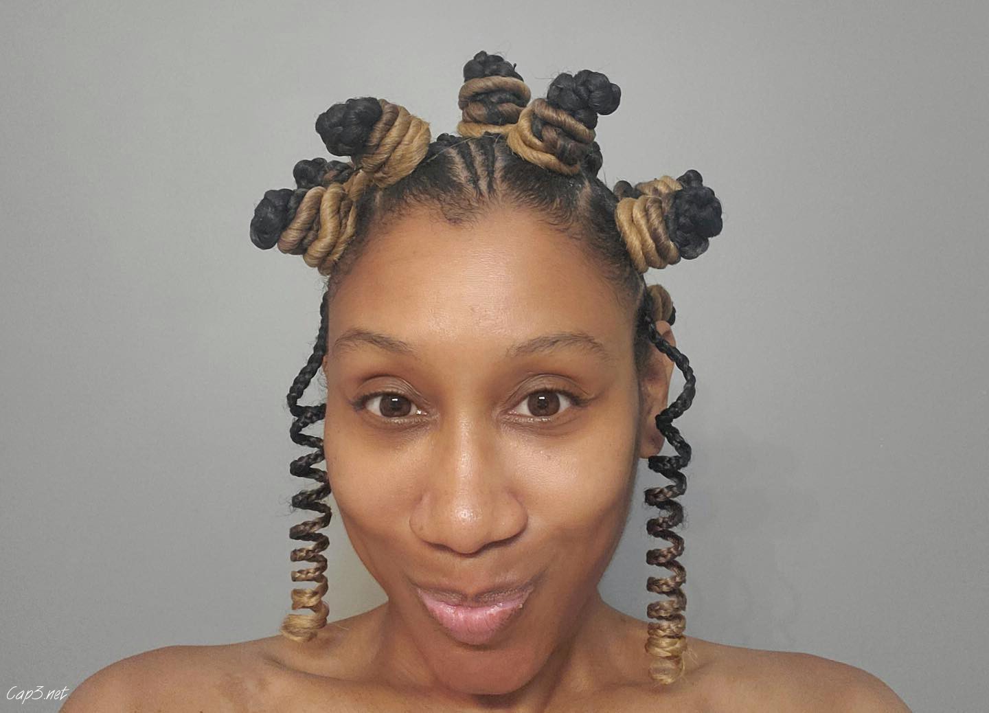 Twisted Crochet Buns