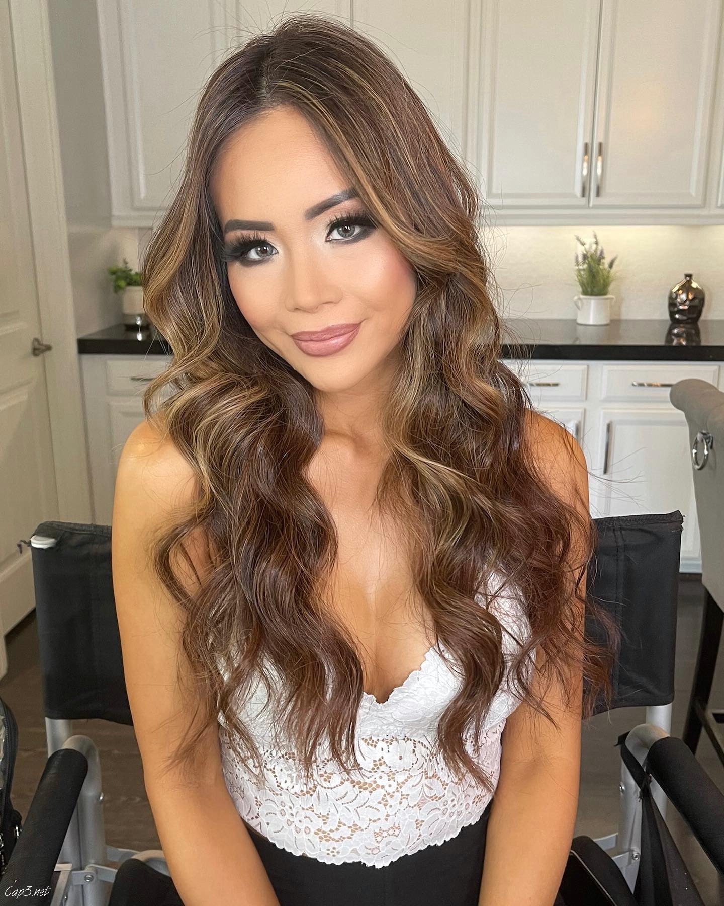 Wavy Formal Hairdo