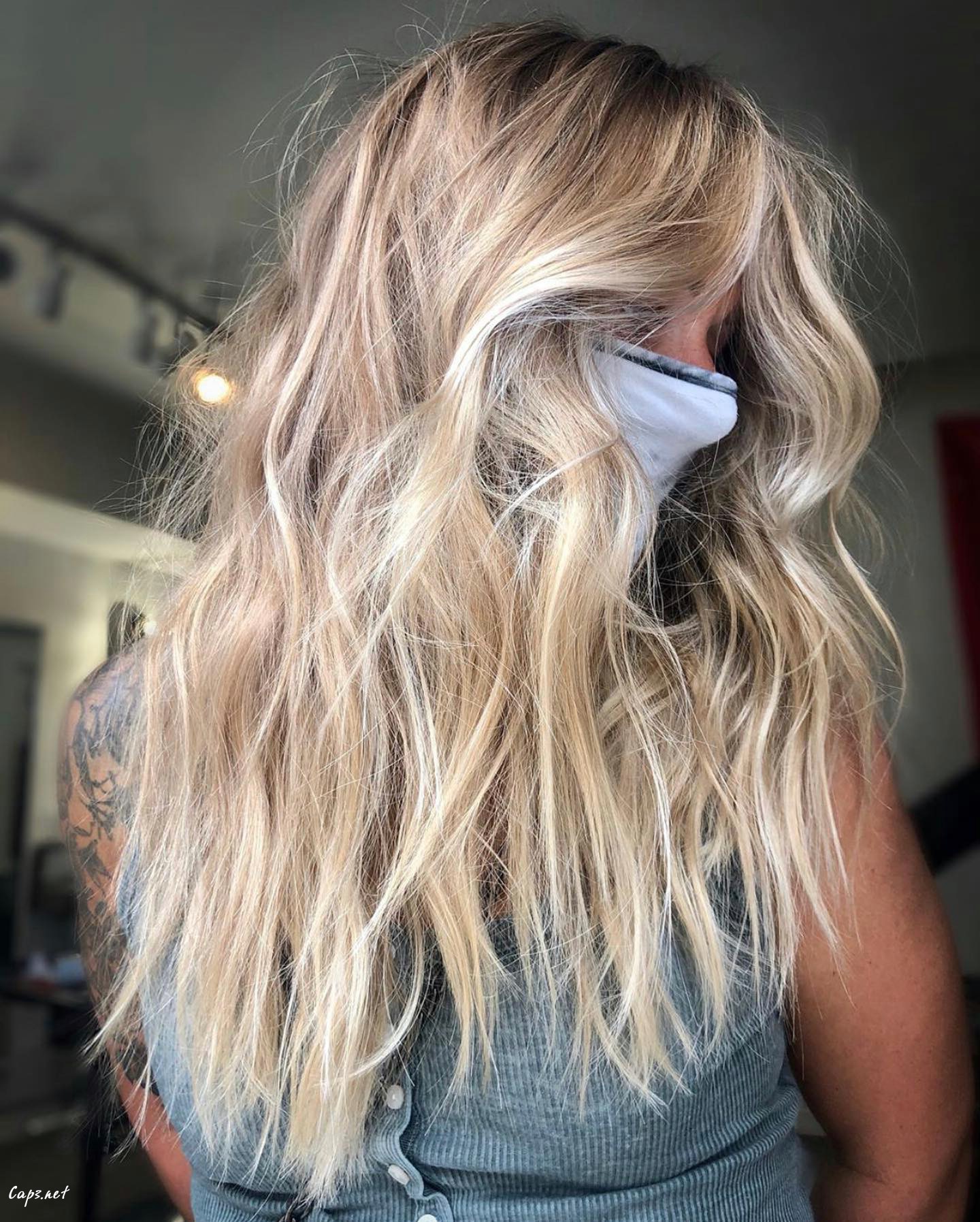 Blonde Hairdo Fall Idea