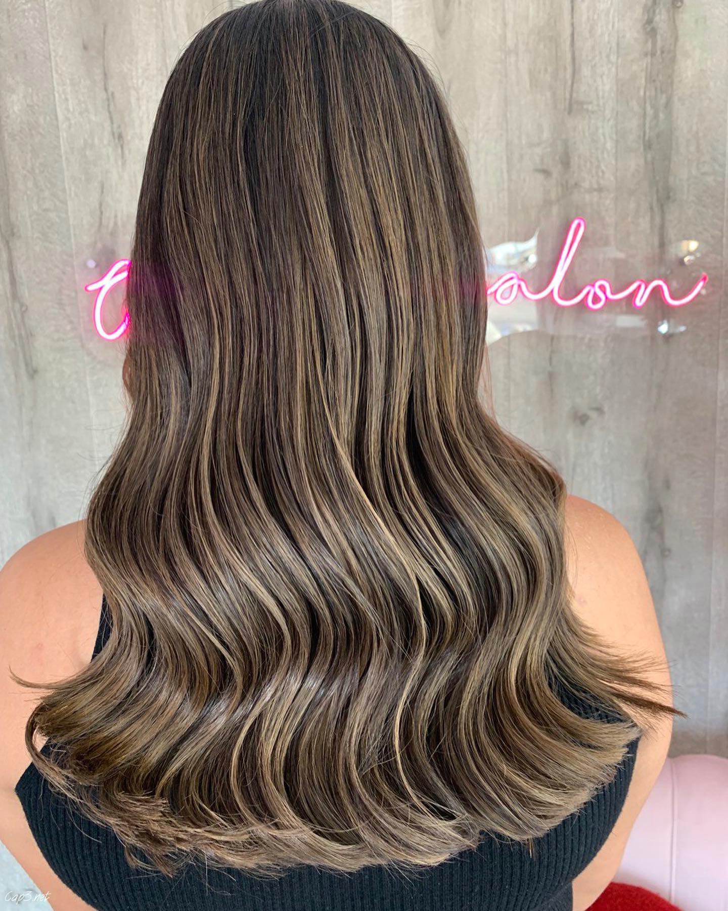 Brown Blonde Glass Hair