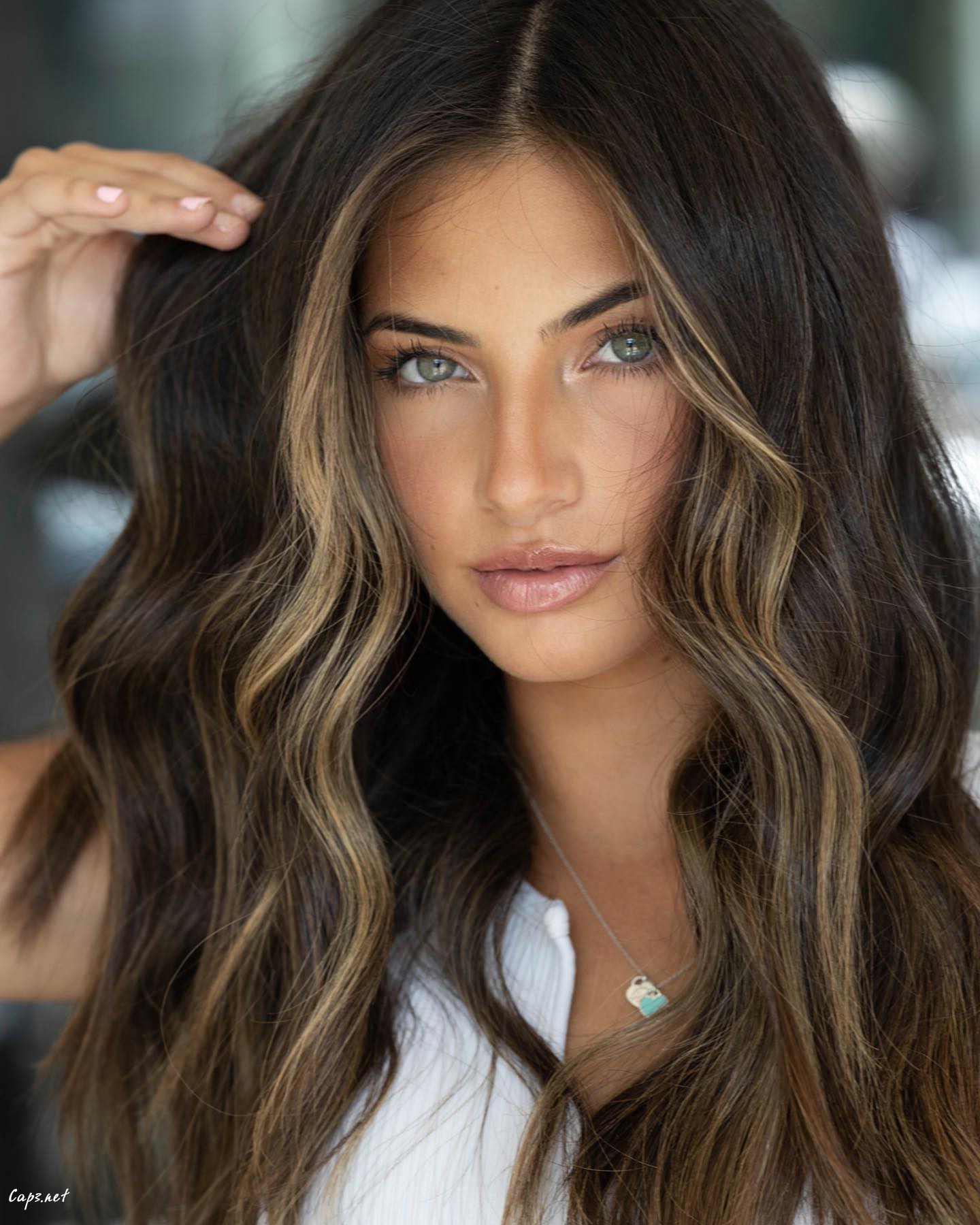 Brown Hair With Highlights