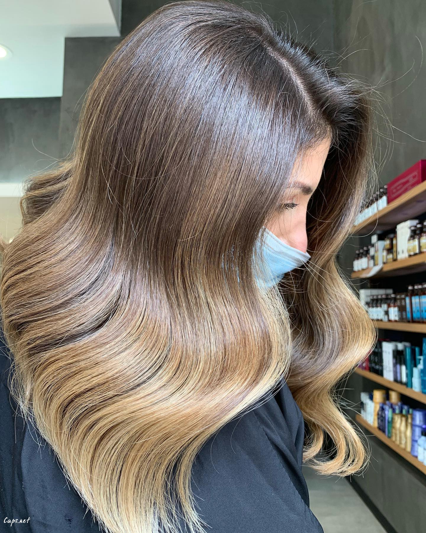 Brown Healthy Haircut
