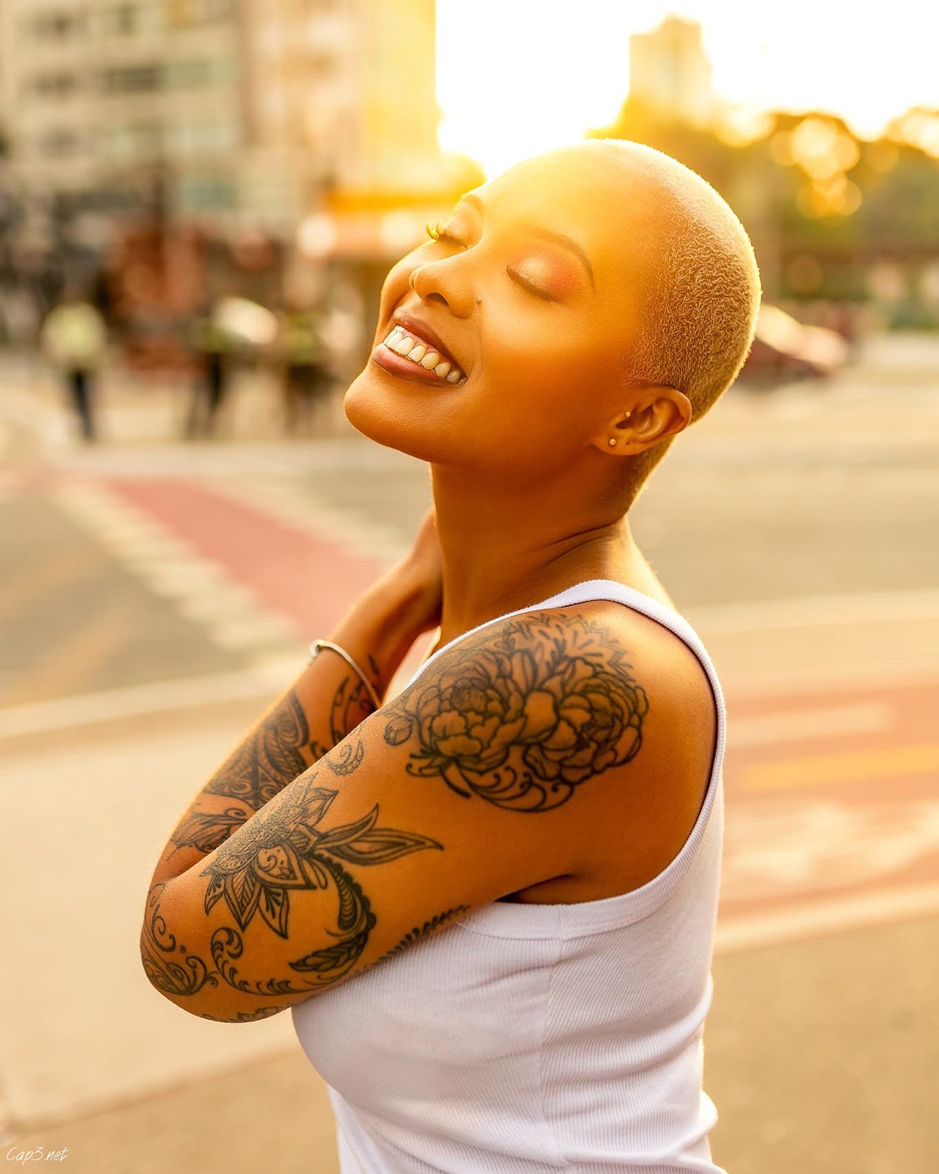 Buzzcut Hairstyle For African Woman