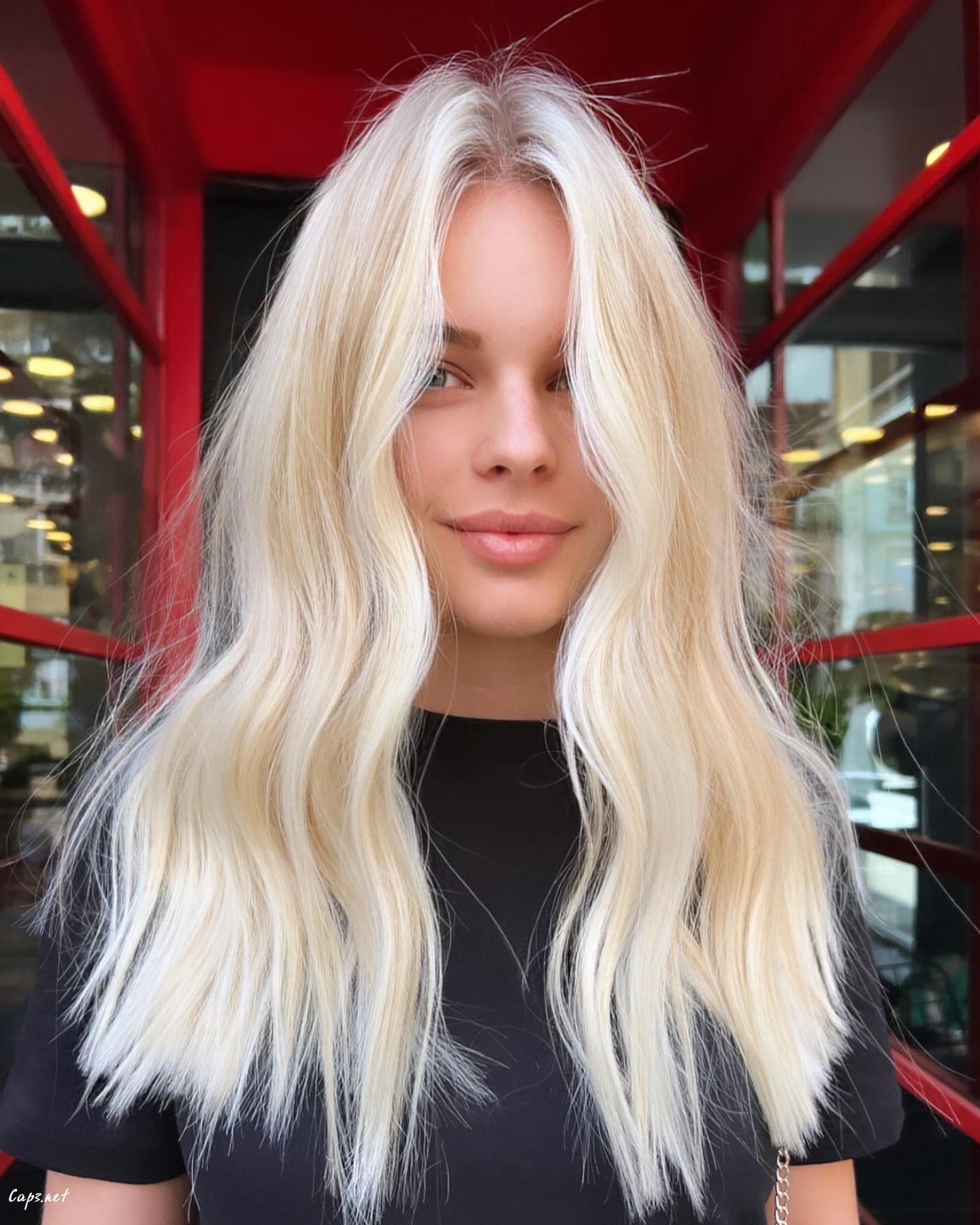 Light Blonde Platinum Hair