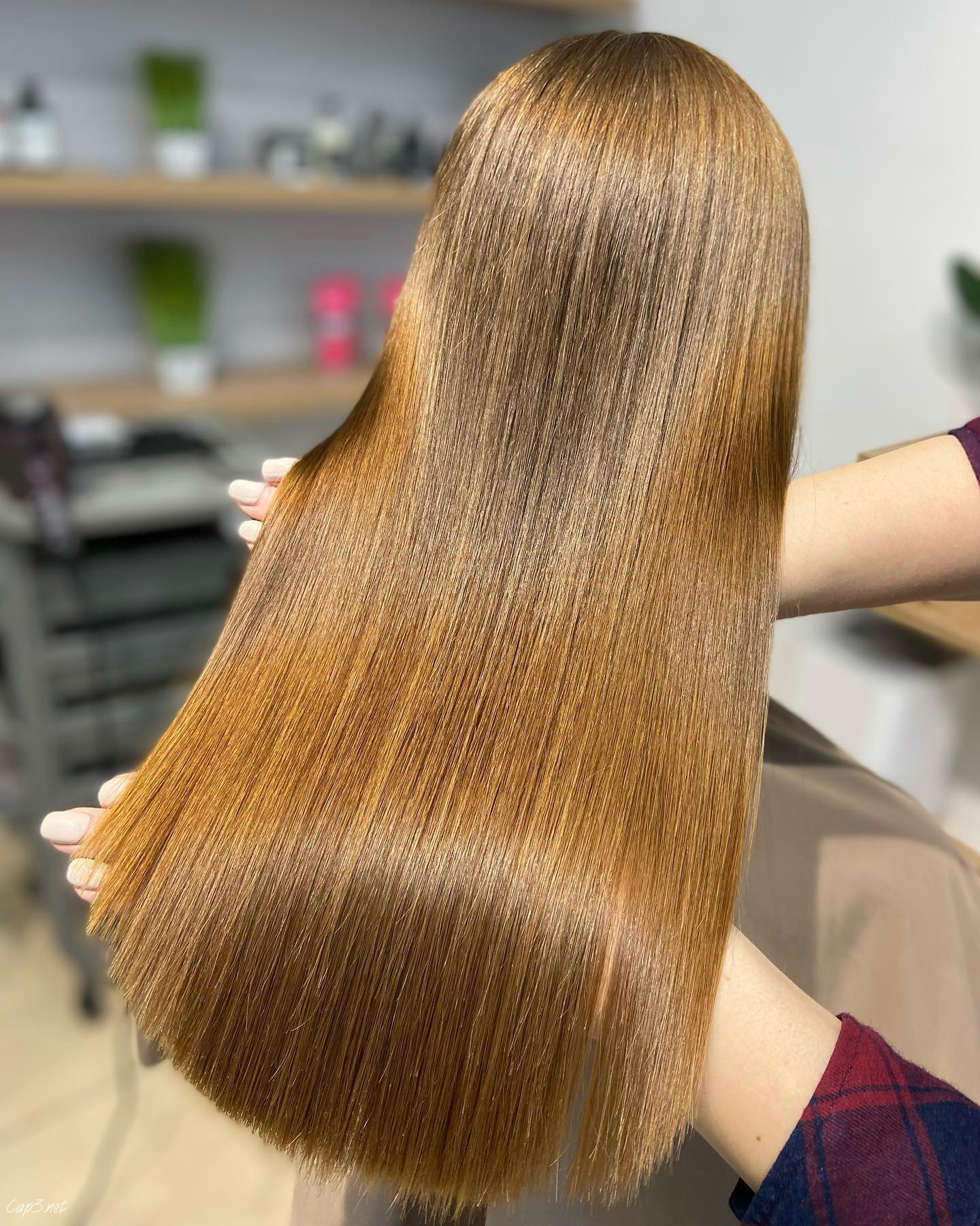 Light Brown Glass Hair