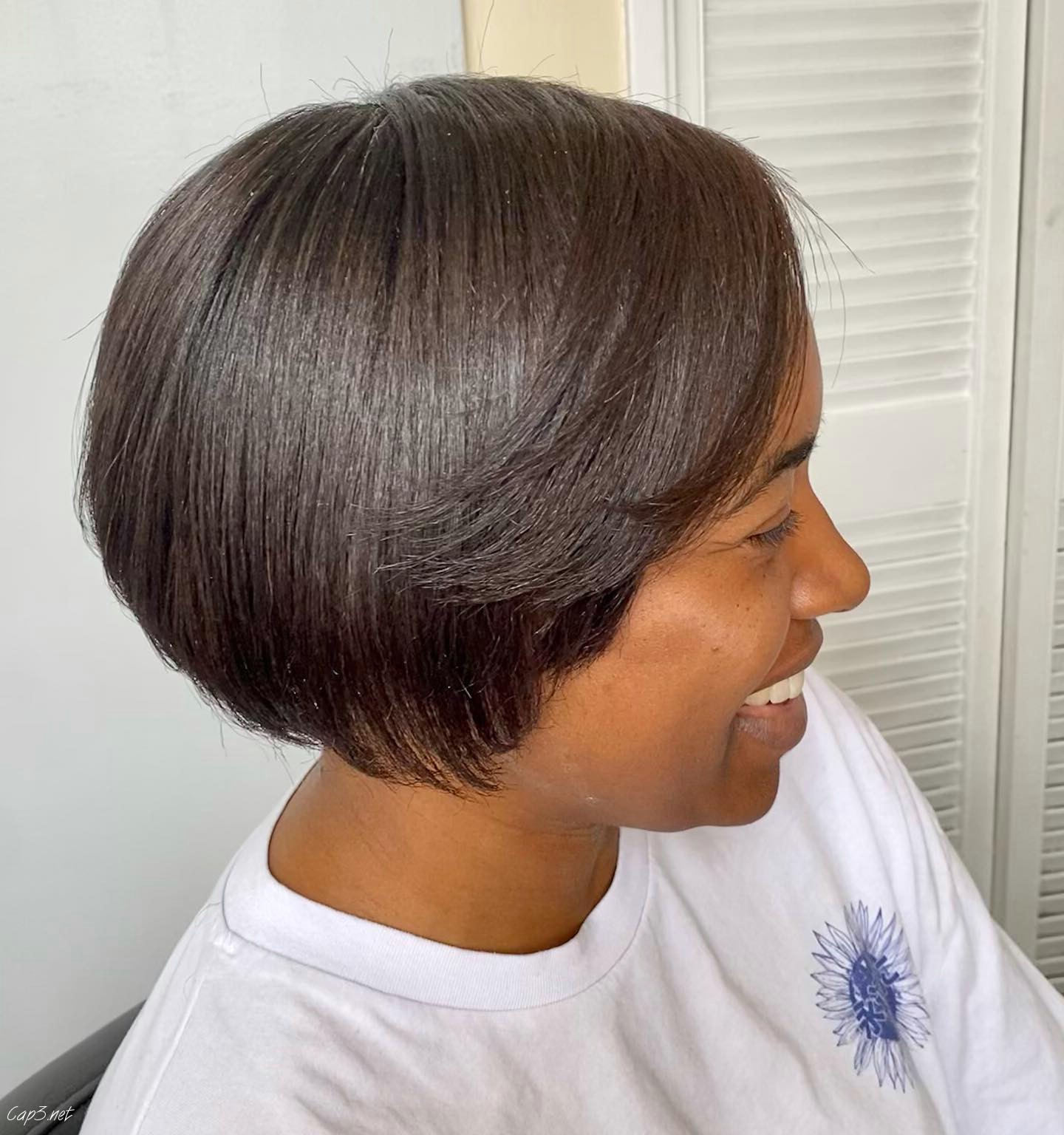 Short Bob Natural Hairstyle