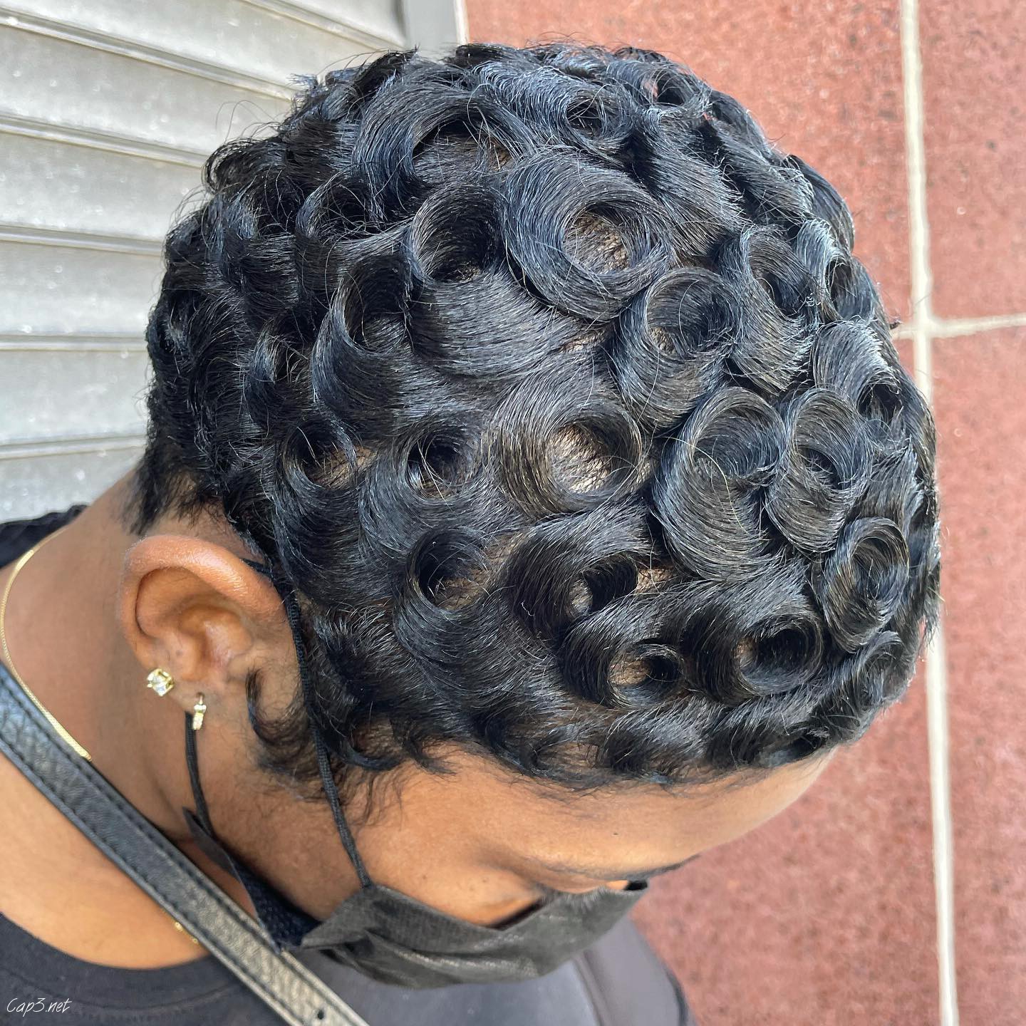 Stylish Curly Look