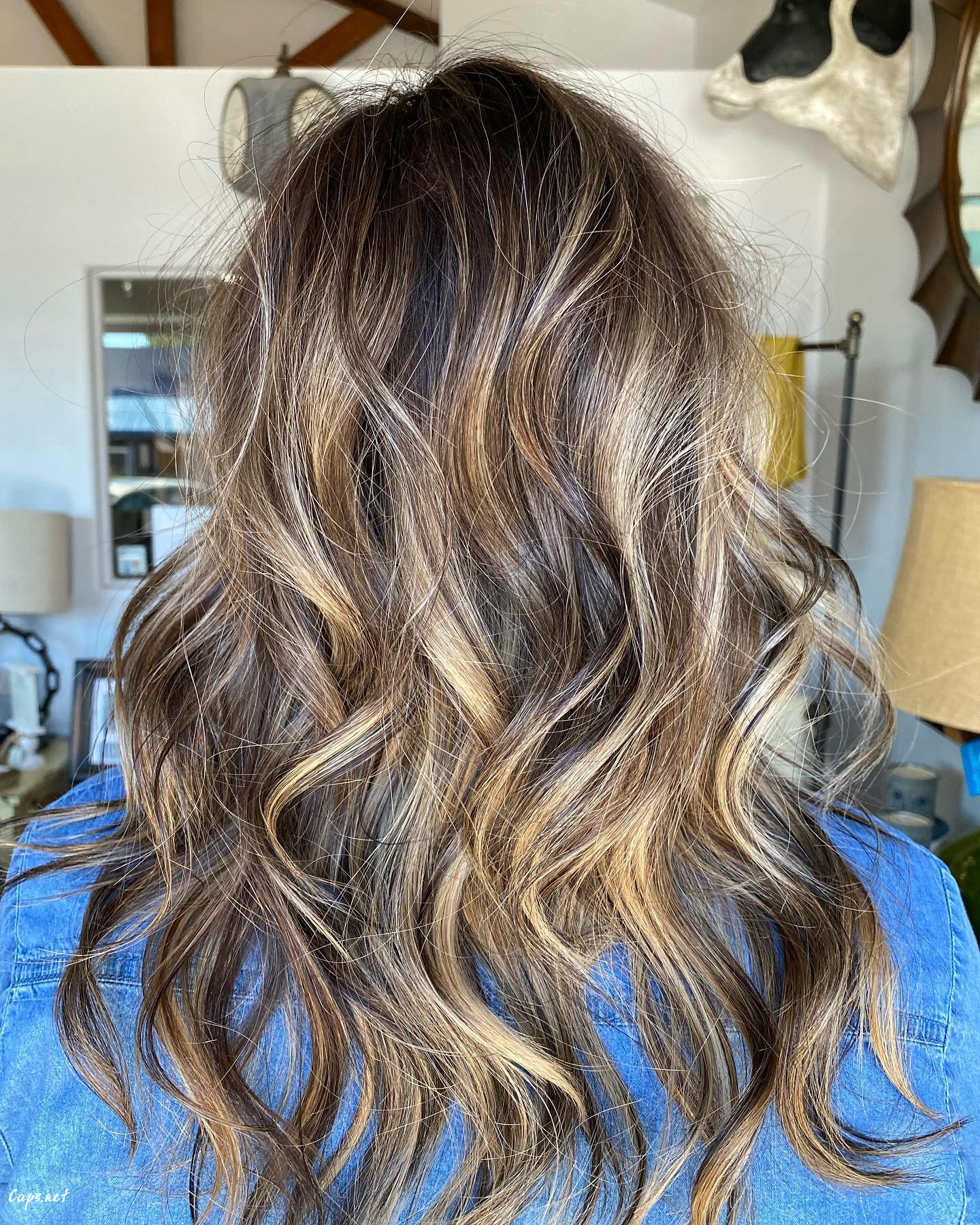 Voluminous Brown Hair For Fall