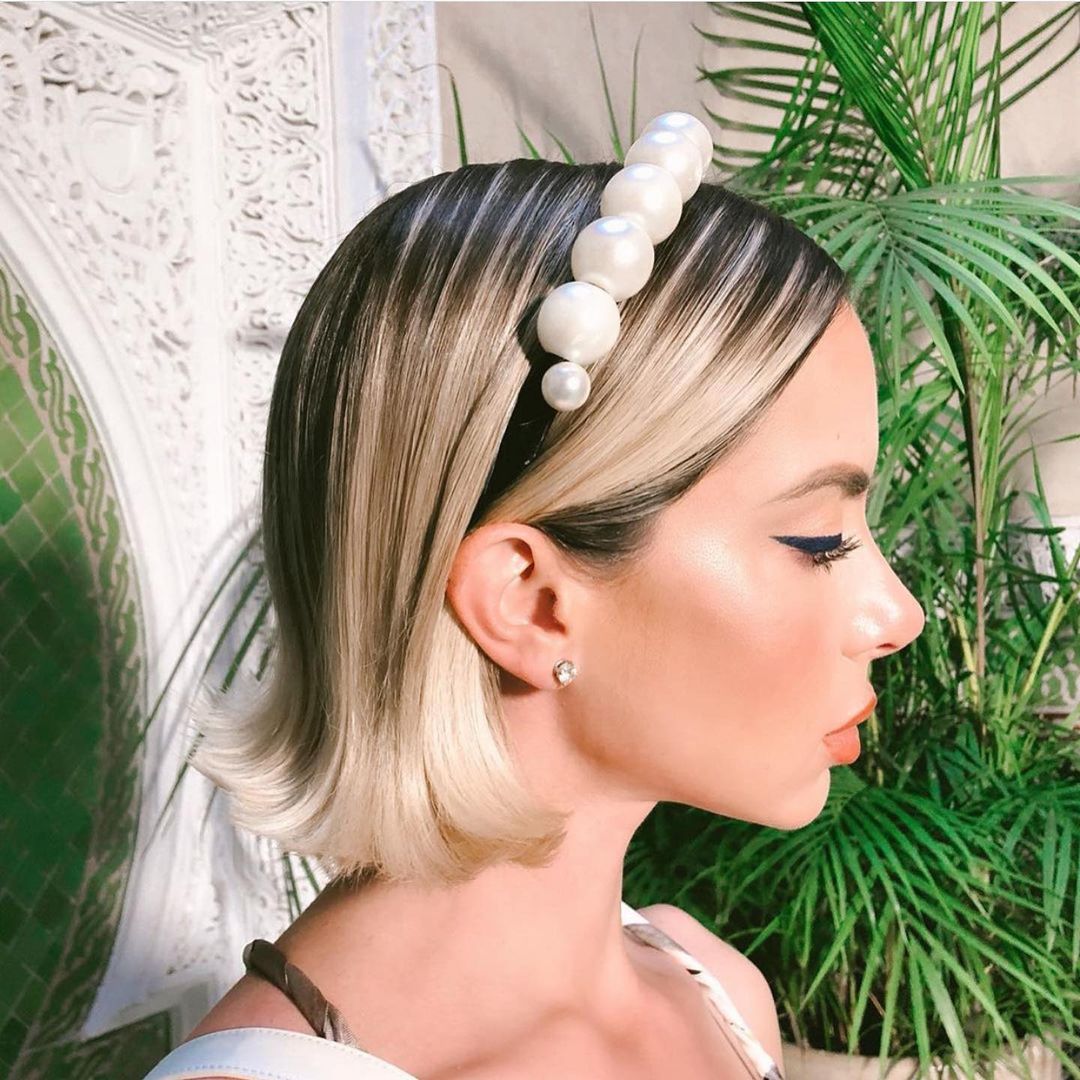 Blonde and Black Hair with Accessories 1