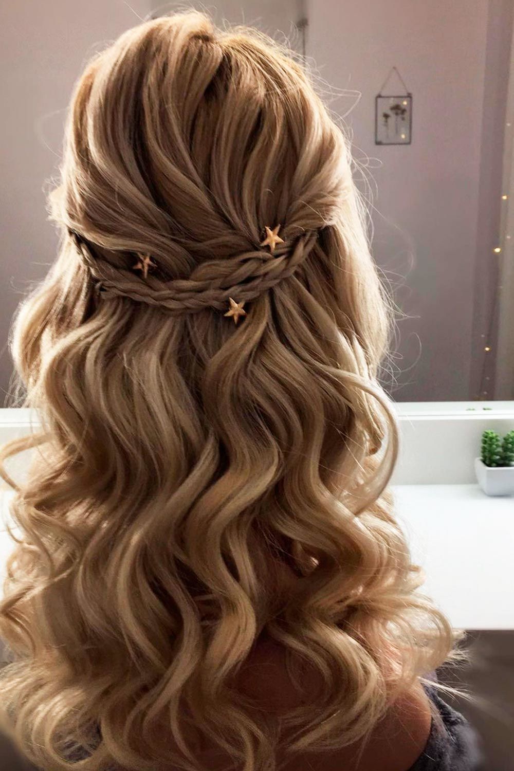 Braided Half Up Half Down Hairstyles 1